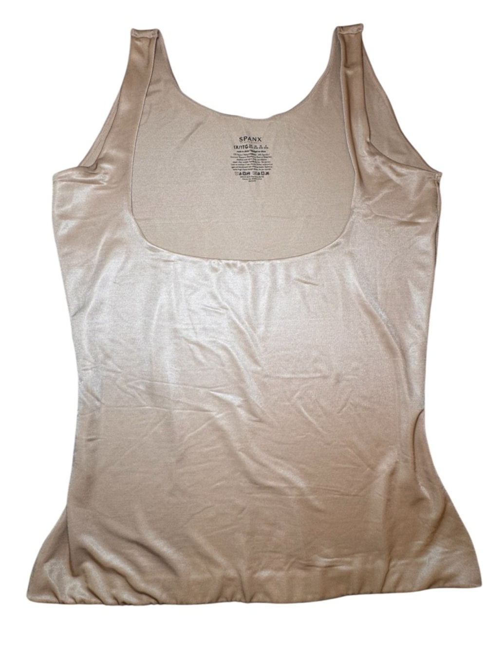 SPANX Beige Sculpting Tank Top